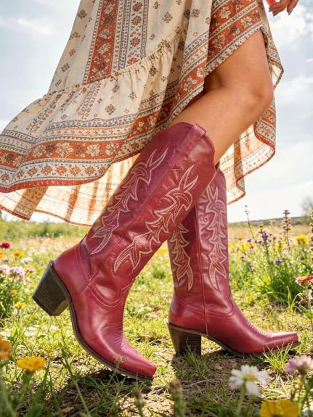 Women's Pointed Toe Cowboy Boots